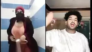 مجموعه كبيره من الرجال ينيكو بنت