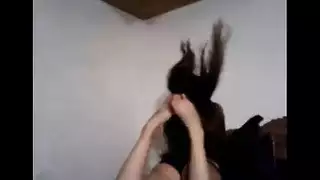 نموذج اللاتكس قرنية مارس الجنس من قبل البركة